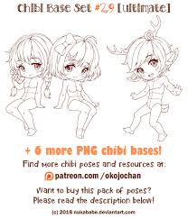Chibi Pose Reference Ultimate Chibi Base Set 29 By Nukababe Chibi Chibi Drawings Pose Reference Bocetos, bases y referencias para dibujar. chibi pose reference ultimate chibi