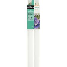Product title luxrite f32t8/765 32w 48 inch t8 fluorescent tube li. Sylvania 48 32w Grow T8 Linear Flourescent Light Bulbs 2 Pk At Menards