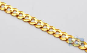 Check spelling or type a new query. Italian 14k Yellow Gold Solid Flat Cuban Link Mens Chain 6 Mm