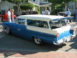 57 Ranch Wagon | Station wagon cars, Classic cars, Ford classic cars
