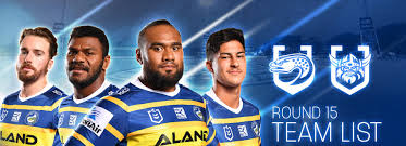 Join the roar for live scores and rolling coverage from 7:55pm (aest). Team List Eels V Raiders Round 15 Eels