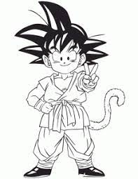 Goku Nino Para Colorear Goku Drawing Dragon Ball Tattoo Dragon Ball Goku