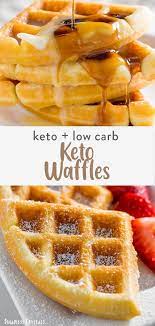 Easy Keto Waffle Recipe Crispy Not Eggy Coconut Flour Recipes Keto Waffle Coconut Flour Waffles