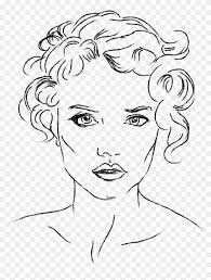 Nose coloring pages are a fun way for kids of all ages to develop creativity, focus, motor skills and color recognition. Female Nose At Realistic Face Coloring Page Hd Png Download 1159x1475 2540459 Pngfind