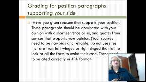 Ability to express ideas clearly and with fluency orally and in writing ability to substantiate and justify ideas with relevant examples ability to evaluate conflicting viewpoints understanding of the ways cultural values are expressed in texts. How To Write A Position Paper With Pictures Wikihow