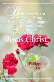 Will be faithful to complete it. Pin On God S Word