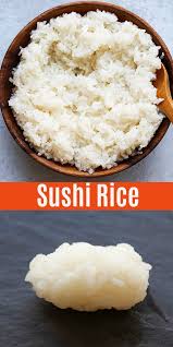 Sushi Rice Sushi Recipes Homemade Sushi Recipes Easy Sushi Rice