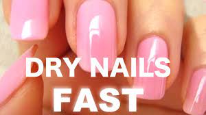 How To Dry Your Nails Fast!!! (1 Minute) - Youtube