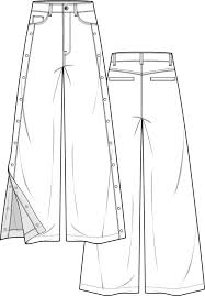 Account Suspended Pants Fashion Flat Technical Drawing Template Area Trousers Fashion Technische Temp In 2020 Modedesign Skizzen Hosen Mode Illustration Mode