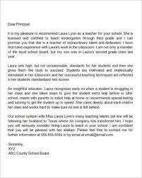 Sample Letter Of Recommendation For Teacher 18 Documents In Word Letter To Teacher Teacher Letter Of Recommendation Writing A Reference Letter