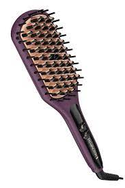 These Hair Straightening Brushes Legit Work Like Magic Hair Brush Straightener Straightening Brush Straightening Curly Hair