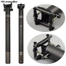 wacako super light full carbon seatpost bicycle seat post mtb road bike seatpost 33 9 34 9 400mm bicycle parts bicycle seats road bike bicycle parts