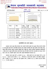 Federation Of Nepal Gold And Silver Dealers Association Naxal Kathmandu Nepal