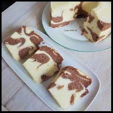 Cocoa Marble Chiffon Cake Chiffon Cake Baking Cake