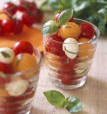 Salade De Melon Tomates Et Mozzarella Les Meilleures Recettes De Cuisine Recettes De Cuisine Salade Melon Salade