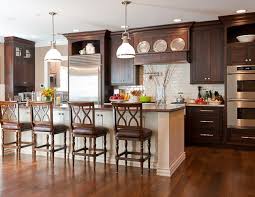 Stains, varnishes, veneers, paint, and glaze are all used for many different applications. Chairish Brown Kitchen Cabinets Kitchen Colour Schemes Brown Kitchens