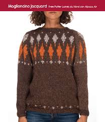 Geometrie a maglia ai ferri di m. Schema Maglioncino Jacquard
