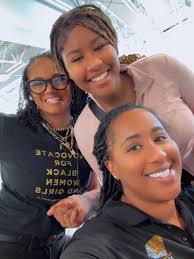 Honored to serve as a mentor—blessed to watch my daughter step into her  power as a mentee. Today's GROW activity was everything. This is how we  build confident, capable young women. 💛🖤💛🖤