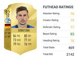 He prefers to shoot with his right foot. 82 Leon Goretzka Fifa 18 Player Review Midfield Maestro Futhead News