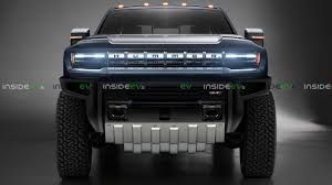 The hummer ev is a significant step for general motors as it pushes into the electric future. Hummer Electric Pickup Truck Looks Big Rugged In Exclusive Render