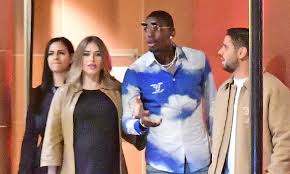 Pogba, wife flaunt their son's picture. Manchester United Star Paul Pogba Relaxes In Swanky London Restaurant With His Wife And Friends Football Addict