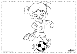 Desenhos De Futebol Para Colorir