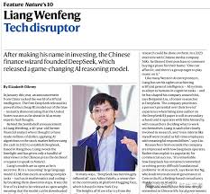 自然》2025年度十大人物揭晓！梁文锋、杜梦然两位中国学者入选 ...