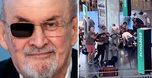 Rushdie: Ögat hängde ner som ett löskokt ägg