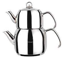 The teapot dome scandal was a bribery scandal involving the administration of united states president warren g. Hisar Mercury Celik Caydanlik Takimi Cam Kapakli Kucuk Boy Hisar Sofra Sanati
