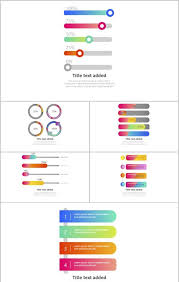 Colorful Blue Red Data Sequence Chart Ppt Elements