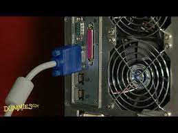 If you go into any store , such as walmart or best buy or whatever electronics store is closest to you and ask them they will gladly help guide you too which wires and hookups are best for your models. Connecting Your Pc To Your Hdtv For Dummies Youtube