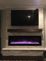 But you can also find a few with the more traditional yellow. Pin By Mariusz F On Wystroj Wnetrz In 2021 Living Room With Fireplace Fireplace Tv Wall Basement Fireplace