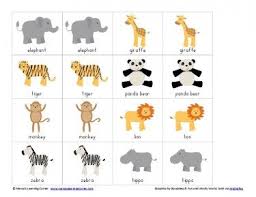 Free Printable Match Game Packet Safari Animals Preschool Jungle Animals Preschool Zoo Animals Preschool