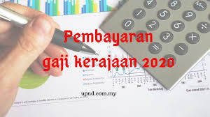 Tarikh pembayaran gaji 2020 ini adalah berdasarkan surat pekeliling akauntan negara malaysia bilangan 7 tahun 2019 yang bertajuk tarikh dan peraturan pembayaran gaji 2020 melalui jabatan akauntan negara malaysia untuk semua penjawat awam. Tarikh Pembayaran Gaji Kerajaan 2020 Jadual Gaji