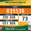 ตรวจสลากกินแบ่งรัฐบาล ตรวจหวย งวด 16 พฤษภาคม 2564 รางวัลที่ 1 รางวัลละ 6,000,000 บาท 1