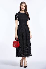 Vintage A Line Lace Ankle Length Dress With Short Sleeves Dk315 103 7 Gemgrace Com Ankle Length Dress Lace Dress Gown Dress Online