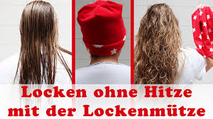 Lockenwickler über nacht können ziemlich unbequem sein, daher solltest du von produkten aus hartem kunststoff lieber die finger lassen. Lockenmutze Anwenden Fur Locken Ohne Hitze Cheznu Tv