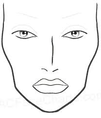 Hours of fun await you by coloring a free drawing others face. 29 Face Templates Ideas Face Template Makeup Face Charts Makeup Charts