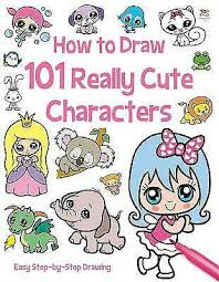 I do this all the time: How To Draw 101 Really Cute Characters By Nat Lambert Paperback 2014 For Sale Online Ebay