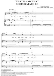 What Is And What Should Never Be Digital Sheet Music Printable Sheet Music Sheet Music