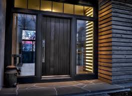 Modern elegant entrance hall design with a large luxury main entrance door. Contemporary Front Door Designs With Large Stainless Steel Door Handles Home Doors Design Inspir Contemporary Front Doors Front Door Design Modern Front Door