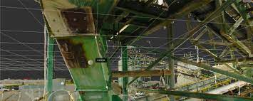 Point Cloud Laser Scanning Digital Model Of Conveyor Asgco
