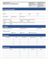 This is the perfect way to express how your specific skills are relevant to the open position. Form For Job Application Letter Pdf