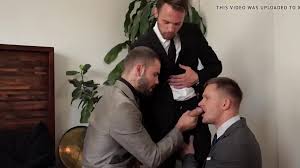 THIS STUDIO LOVES MAKING SUITS AND GAY PORN IN ONE VIDEO watch online