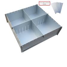 12 X 4 Deep Multisize Cake Pan With Extra Set Of Dividers 4 Dividers Total By Handl Designware Read More Reviews Of Th Cake Pans Simple Storage Divider