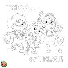 Little johnny wearing headphones cocomelon. Cocomelon Coloring Pages 20 New Coloring Pages Free Printable