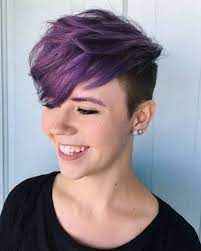 35 Alluring Short Purple Hair Ideas Too Stunning To Ignore Short Purple Hair Short Hair Styles Short Hair Styles Pixie