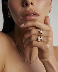 Eden 1.35ct Marquise Diamond Trilogy Ring