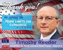 Tim Reeder Pledges to Support Congressional Term Limits