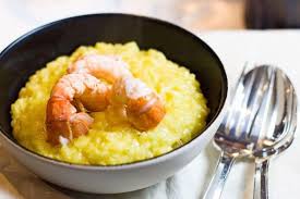 Risotto Au Safran Et Langoustines Au Thermomix Yummix Recette Risotto Risotto Langoustines